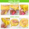 18 Pics Fruit Balloons, Fruit Party Decorations with Ribbon and Straw, Fruit Aluminum Foil Balloons Tutti Frutti Party Decorations Tropical Fruit